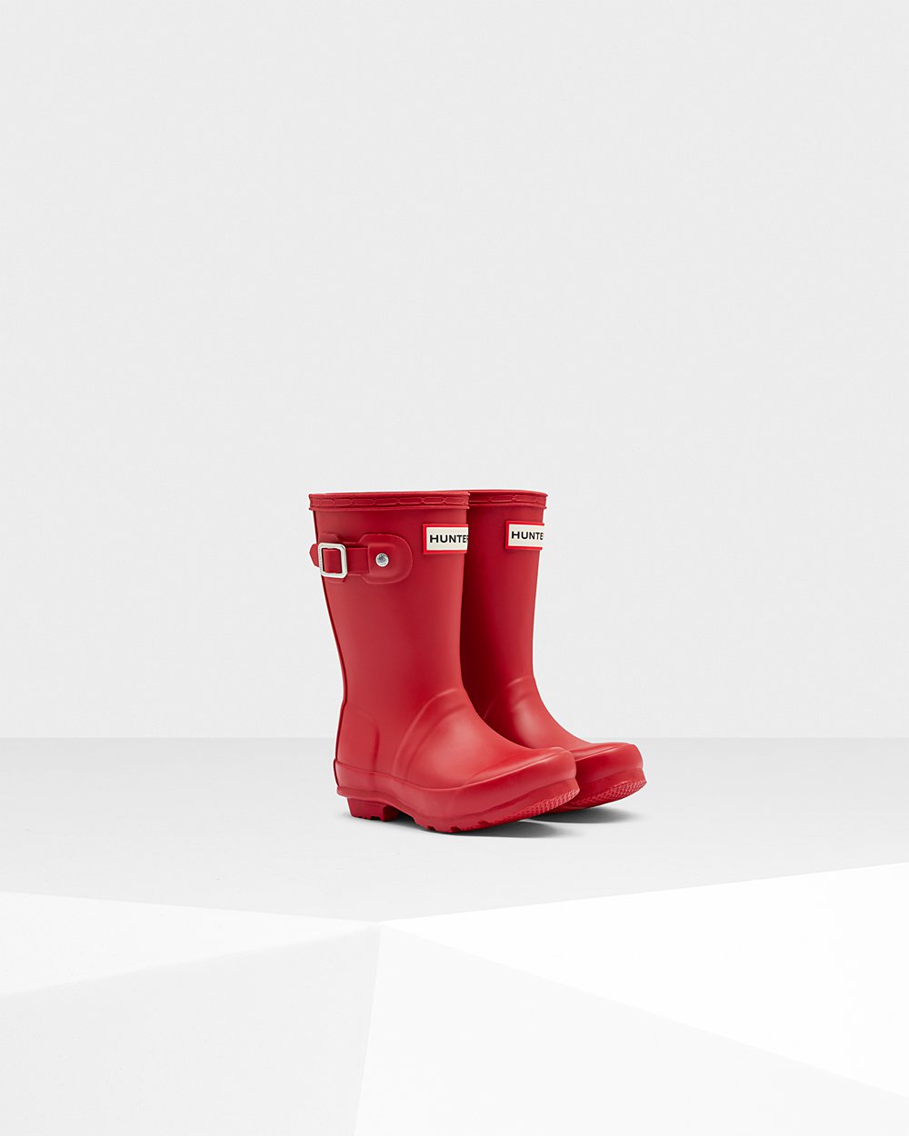 Botas De Agua Hunter Niños Original Little - Rojas - Argentina 5349SCUVB